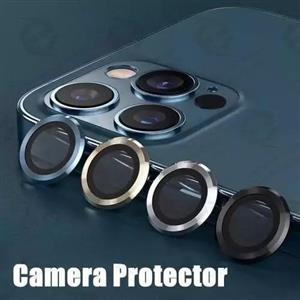 محافظ لنز دوربین شیلد گلس مدل RING مناسب برای گوشی موبایل اپل iPhone 12 Pro