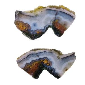 سنگ راف عقیق مدل شجر مجموعه 2 عددی