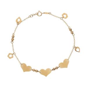 دستبند طلا 18 عیار زنانه مایا ماهک مدل MB1354 Maya Maahak Gold Bracelet For Women 