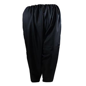 شلوار کردی مجلسی مردانه پارچه فاستونی قهوه ای قد 100