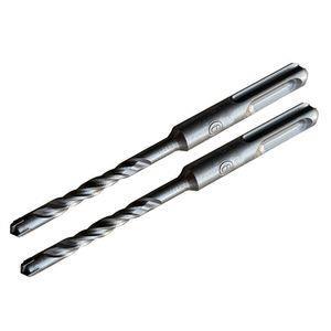 مته چهار شیار مدل AT - 6x110 سایز 6 میلی متر مجموعه دو عددی