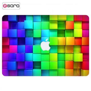 برچسب تزئینی ونسونی مدل 3D Boxes مناسب برای مک بوک پرو 13 اینچی Wensoni 3D Boxes Sticker For 13 Inch MacBook Pro