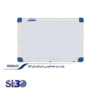 تخته وایت برد شیدکو مدل آلفا سایز 90x120 سانتی متر