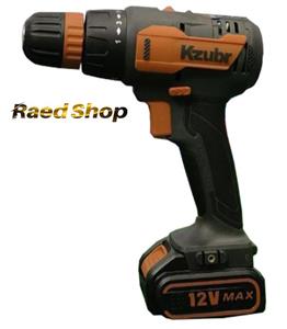 دریل شارژی پیچ گوشتی زوبر گیربکس 2 حالته 12 ولت مدل KCED-12V-3 K10003 Kzubr
