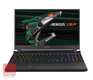 لپ تاپ گیمینگ گیگابایت آروس 15.6 اینچ مدل  RX5G  GIGABYTE AORUS RX5G Core i7-12700H 16GB-512SSD-8GB RTX3070 