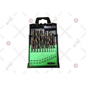 ست مته کبالت دار worx از سایز 1 الی 13