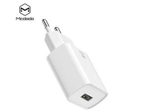 شارژر دیواری مسافرتی یواس‌بی همراه با کابل لایتنینگ مک‌دودو Mcdodo CH-663 USB Output Travel Charger Set 