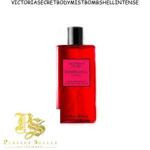 بادی اسپری ویکتوریا سیکرت بامب شل اینتنس زنانه حجم 250 میل VICTORIA SECRET BODY MIST BOMBSHELL INTENSE 