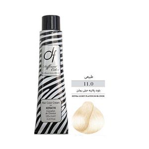 رنگ مو دیفرنت شماره 11.0 حجم 125 میلی لیتر رنگ بلوند پلاتینه خیلی روشن