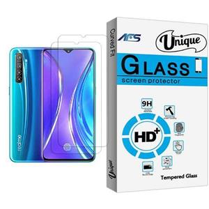 محافظ صفحه نمایش ای اف اس مدل Unique Glass MIX002 مناسب برای گوشی موبایل ریلمی XT 730G بسته دو عددی AFS Screen Protector For Realme Pack Of 2 
