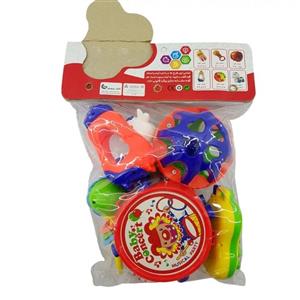 جغجغه مدل  baby concert بسته 6 عددی