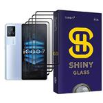 محافظ صفحه نمایش آتوچبو مدل Shiny Glass MIX004 مناسب برای گوشی موبایل ویوو iQOO 7 بسته چهار عددی