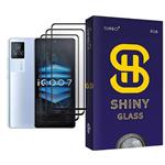 محافظ صفحه نمایش آتوچبو مدل Shiny Glass MIX003 مناسب برای گوشی موبایل ویوو iQOO 7 بسته سه عددی