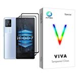 محافظ صفحه نمایش جانبو مدل Viva Glass MIX002 مناسب برای گوشی موبایل ویوو iQOO 7 بسته دو عددی