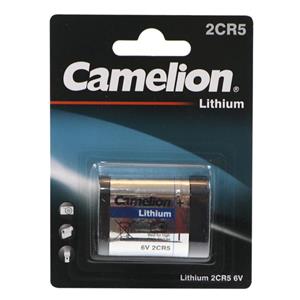 باتری لیتیومی 2CR5M کملیون مدل Photo Camelion Photo 2CR5M Lithium Battery