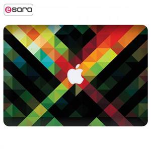 برچسب تزئینی ونسونی مدل Geo Color مناسب برای مک بوک پرو 13 اینچی Wensoni Geo Color Sticker For 13 Inch MacBook Pro