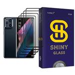 محافظ صفحه نمایش آتوچبو مدل Shiny Glass MIX004 مناسب برای گوشی موبایل اوپو Find X3 Pro بسته چهار عددی