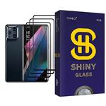 محافظ صفحه نمایش آتوچبو مدل Shiny Glass MIX003 مناسب برای گوشی موبایل اوپو Find X3 Pro بسته سه عددی