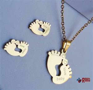 نیم ست عشق بچه استیل 8896