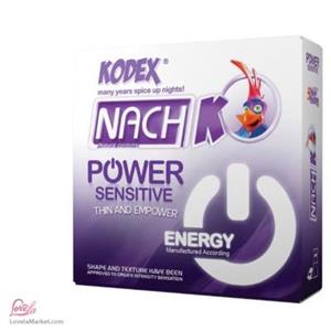 کاندوم کدکس مدل Power Sensitive بسته 3 عددی Kodex Condom 3PSC 