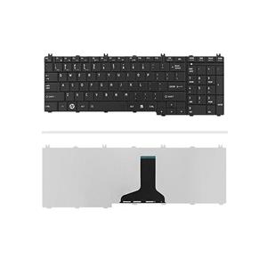 کیبرد لپ تاپ توشیبا Satellite C650 مشکی