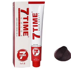 رنگ مو سون تایم  شماره Z.4 سری قرمز ماهوگانی  حجم 100 میلی لیتر رنگ قهوه ای ماهوگانی قرمز
