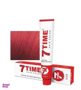 رنگ مو سون تایم  شماره E15 سری واریاسیون  حجم 100 میلی لیتر رنگ واریاسیون قرمز