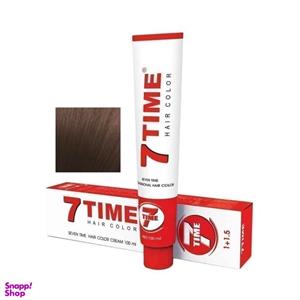 رنگ مو سون تایم شماره T.5 سری تنباکویی حجم 100 میلی لیتر رنگ قهوه ای تنباکویی روشن