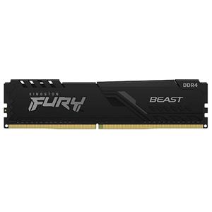 رم کامپیوتر DDR4 تک کاناله 2666 مگاهرتز CL16 کینگستون مدل FURY Beast ظرفیت 8 گیگابایت