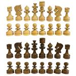 مهره شطرنج مدل چوبی ارکید