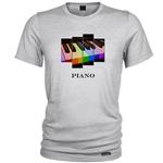 تی شرت آستین کوتاه مردانه 27 مدل Piano کد MH54