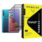 Waily Nice Pergas Glass MIX004 Screen Protector For Infinix S5 Pack Of 4