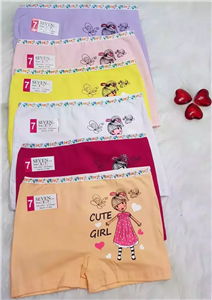 شورت پادار بچگانه دخترانه مدل کارتونی Cute Girl