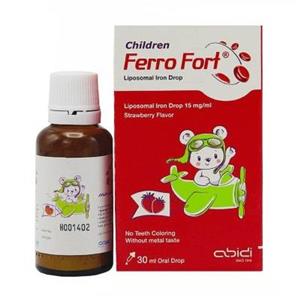 قطره فروفورت کودکان 30 میلی لیتر Ferro Fort 