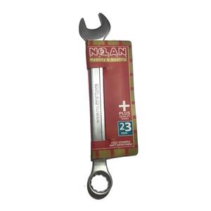 آچار یکسر تخت و یکسر رینگی نولان مدل PLUS23 سایز 23 میلی متر