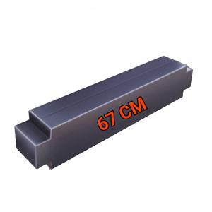 قالب وزنه گالوانیزه 67CM