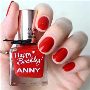 لاک ناخن آنی مدل Happy Birthday شماره 085.20 ANNY Happy Birthday Nail Polish 085.20