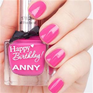 لاک ناخن آنی مدل Happy Birthday شماره 178.20 ANNY Happy Birthday Nail Polish 178.20