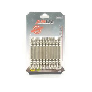 سری پیچ گوشتی یک سر چهارسو یک سر دو سو جاملی مدل no26679 بسته 10 عددی