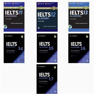 کتاب IELTS ACADEMIC اثر جمعی از نویسندگان انتشارات کمبریدج 7 جلدی