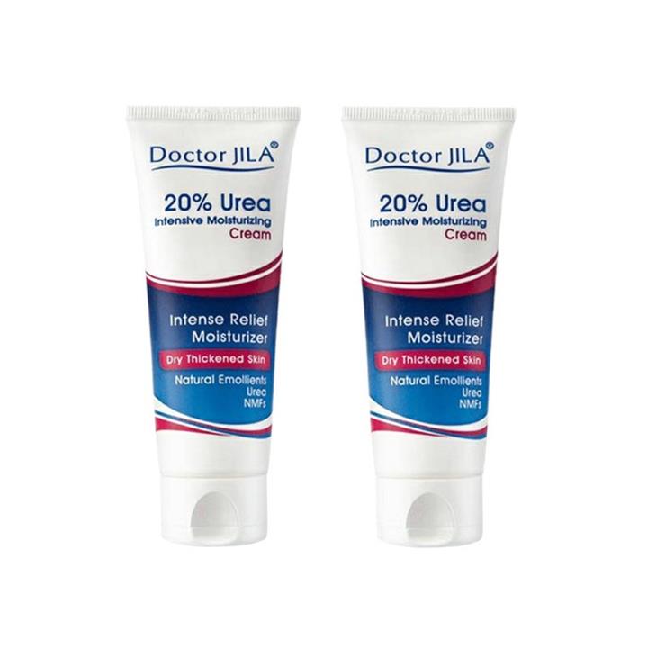 کرم مرطوب کننده قوی اوره 20 درصد دکتر ژیلا 75 گرم