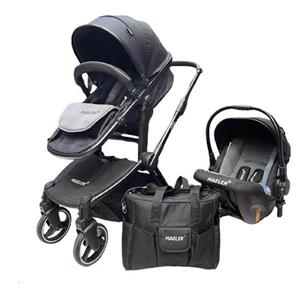 ست کالسکه و کریر مدل Maeler x-vip به همراه ساک لوازم