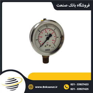 گیج فشار ویکا ( WIKA ) عمودی صفحه 6 سانتی متر