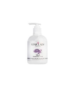 شامپو رنگ استارلیدی مدل Light Violet شماره 10.4 حجم 300 میلی لیتر StarLady Light Violet Hair Color Shampoo 10.4 300ml