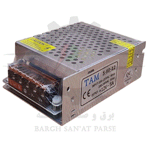 منبع تغذیه 12 ولت 5 آمپر نکست مدل S-60-12