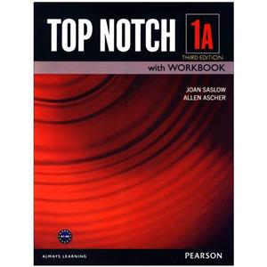 کتاب top notch 1a اثر JOAN SASLOW  ALLEN ASCHER انتشارات زبان مهر