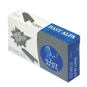 سوزن منگنه بست آلفا سایز 24/6 کد 200 بسته 1000 عددی