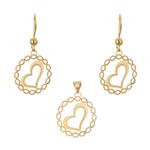 Maya Maahak MS0552 Gold Half Set For Women