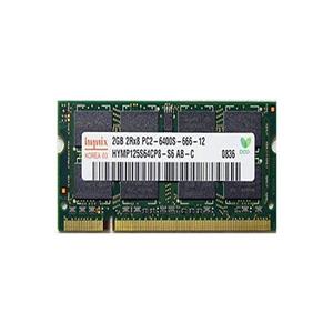رم لپ تاپ DDR2 تک کاناله 6400 مگاهرتز CL6 هاینیکس ظرفیت 2 گیگابایت 