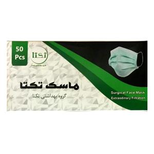 ماسک تنفسی تکتا مدل m25 بسته ۵۰ عددی